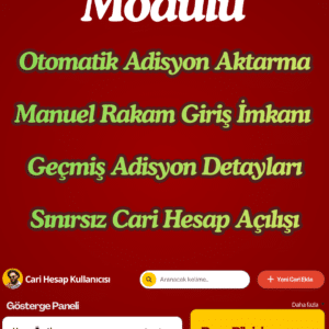 Cari Hesap Modülü