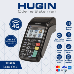 Hugin T300 Yeni Nesil ÖKC POS Cihazı